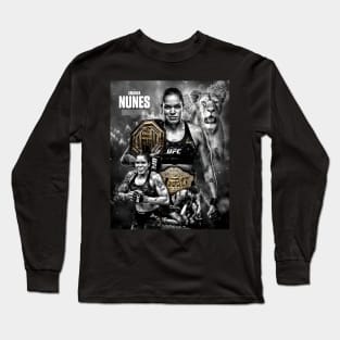 Amanda 'The Lioness' Nunes Long Sleeve T-Shirt